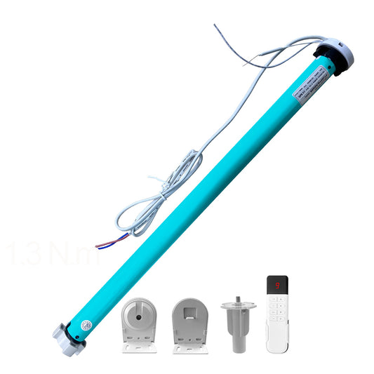 Tuya Smart Electric Curtains - 1.3Nm WiFi/ZigBee Fits 37 mm–38 mm aluminum tubes