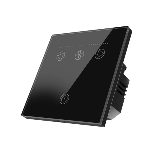 Smart Fan Light Switch – Alexa/Google Home, App Control, Touch Panel, DS-1016WN