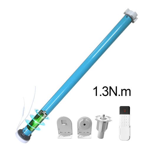Tuya Smart Electric Curtains - 1.3Nm WiFi/ZigBee Fits 37 mm–38 mm aluminum tubes